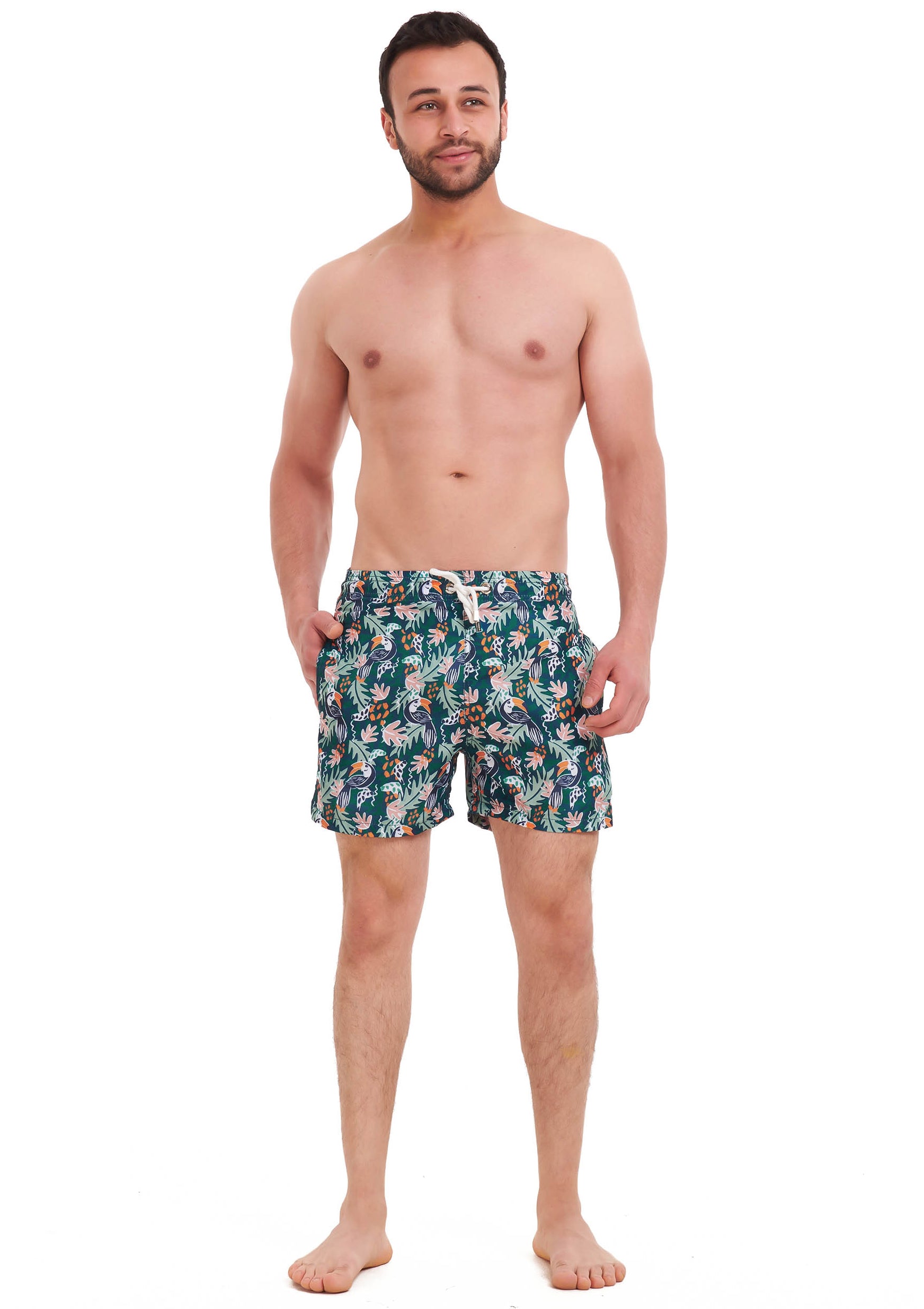 D.Green SWIM SHORT